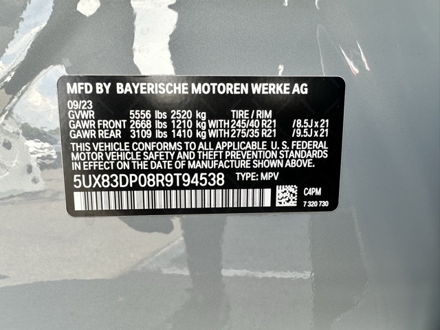 2024 Brooklyn Gray Metallic BMW X3 M40i AWD SUV