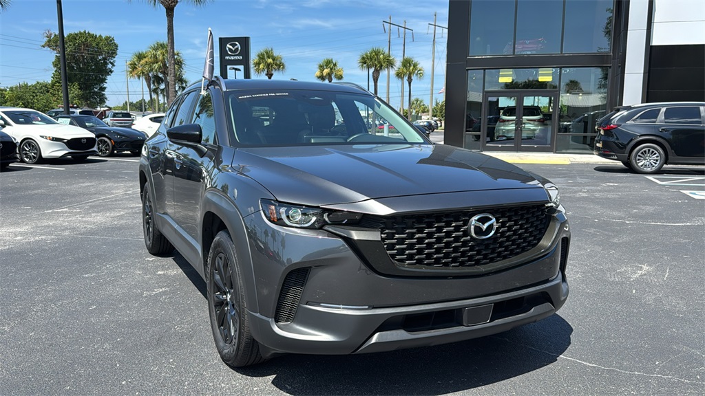 2025 Machine Gray Metallic Mazda CX-50 2.5 S Premium Package AWD SUV