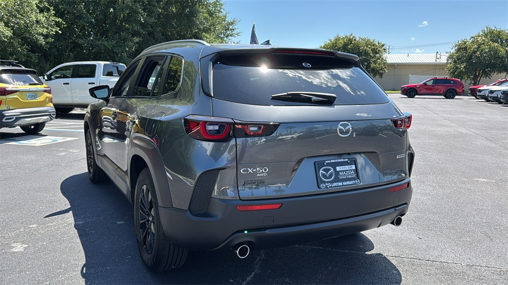 2025 Machine Gray Metallic Mazda CX-50 2.5 S Premium Package AWD SUV
