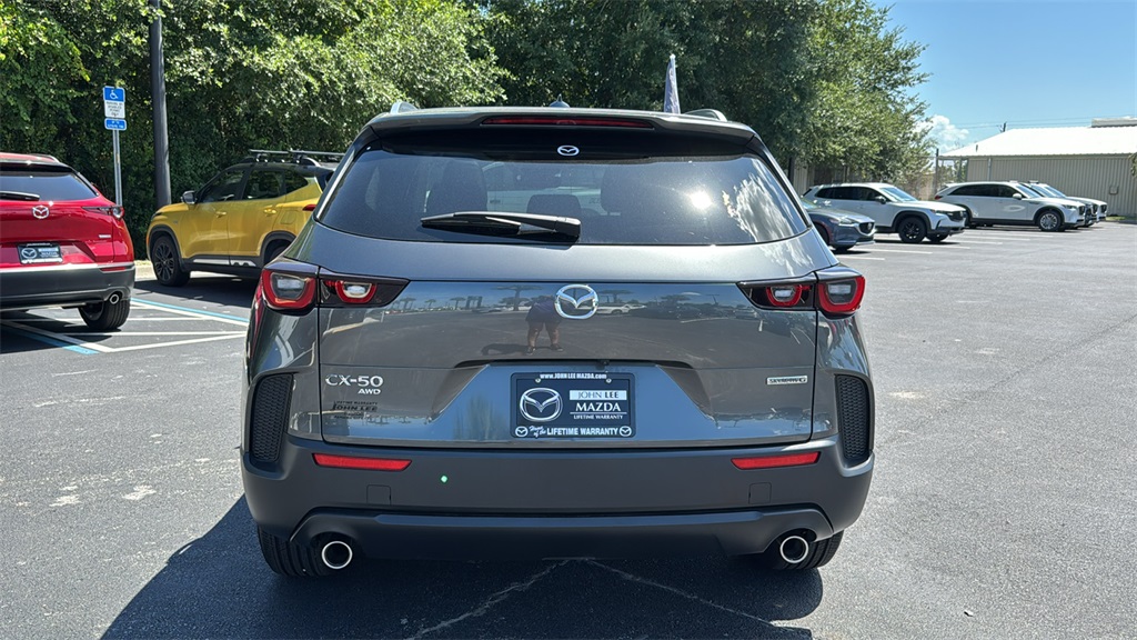2025 Machine Gray Metallic Mazda CX-50 2.5 S Premium Package AWD SUV