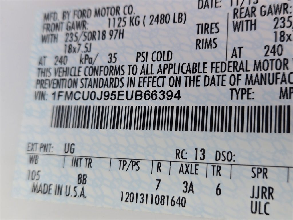 Used 2014 Ford Escape SUV