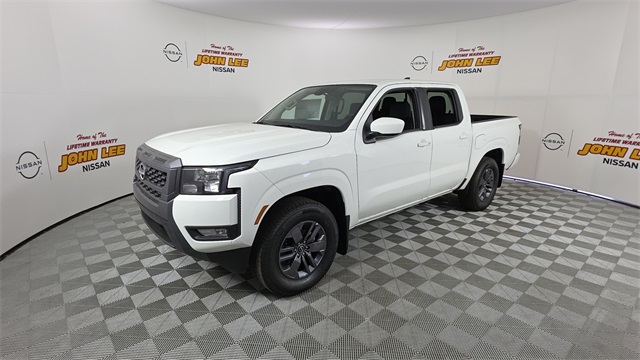 2025 Glacier White Nissan Frontier SV RWD Truck