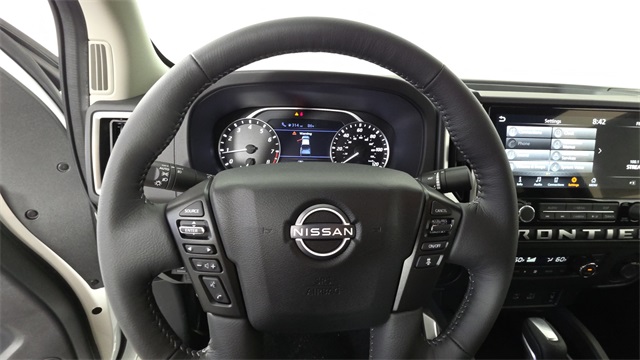 2025 Glacier White Nissan Frontier SV RWD Truck