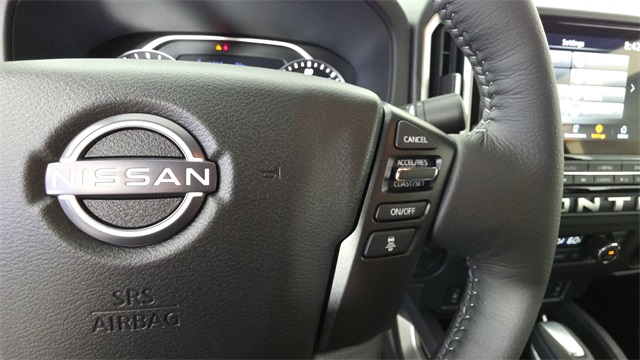 2025 Glacier White Nissan Frontier SV RWD Truck