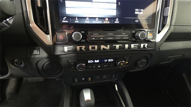 2025 Glacier White Nissan Frontier SV RWD Truck