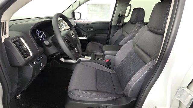 2025 Glacier White Nissan Frontier SV RWD Truck