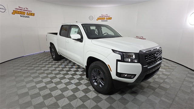 2025 Glacier White Nissan Frontier SV RWD Truck