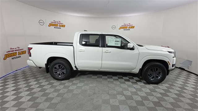 2025 Glacier White Nissan Frontier SV RWD Truck