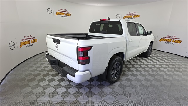 2025 Glacier White Nissan Frontier SV RWD Truck