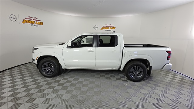 2025 Glacier White Nissan Frontier SV RWD Truck