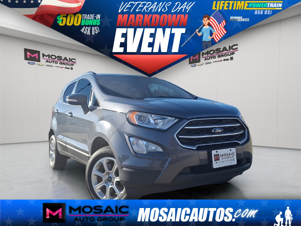 Used 2019 Ford EcoSport SE SUVs