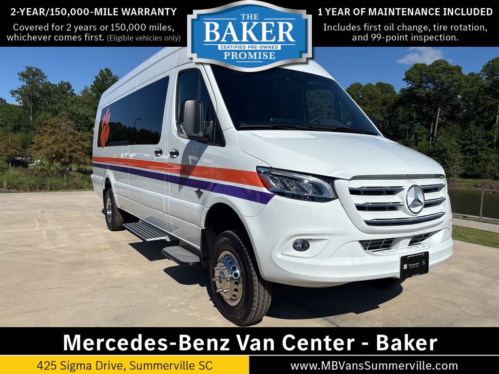 New 2024 Mercedes-Benz Sprinter 3500XD High Roof DRW AWD LA West Luxury Coaches Upfitted Cargo Van for sale #MV1224 - photo 1