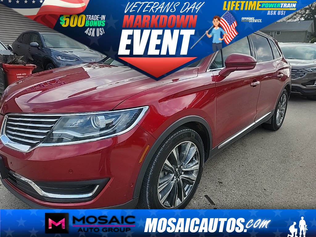 Used 2016 Lincoln MKX Reserve SUVs
