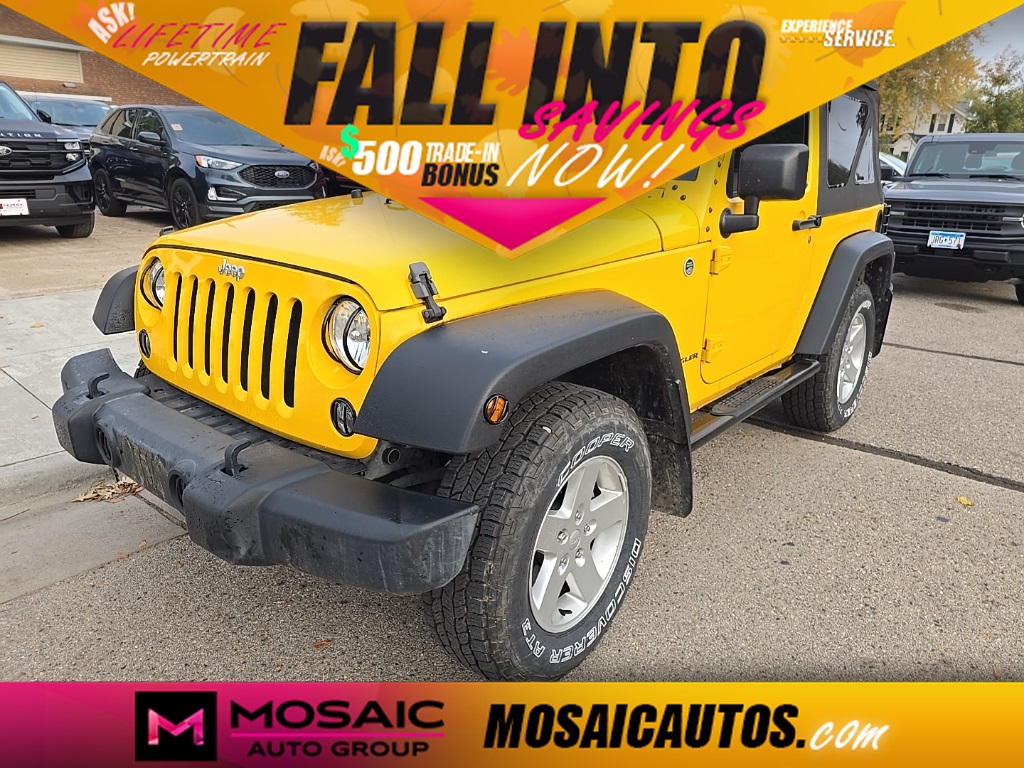 Used 2015 Jeep Wrangler Sport SUVs