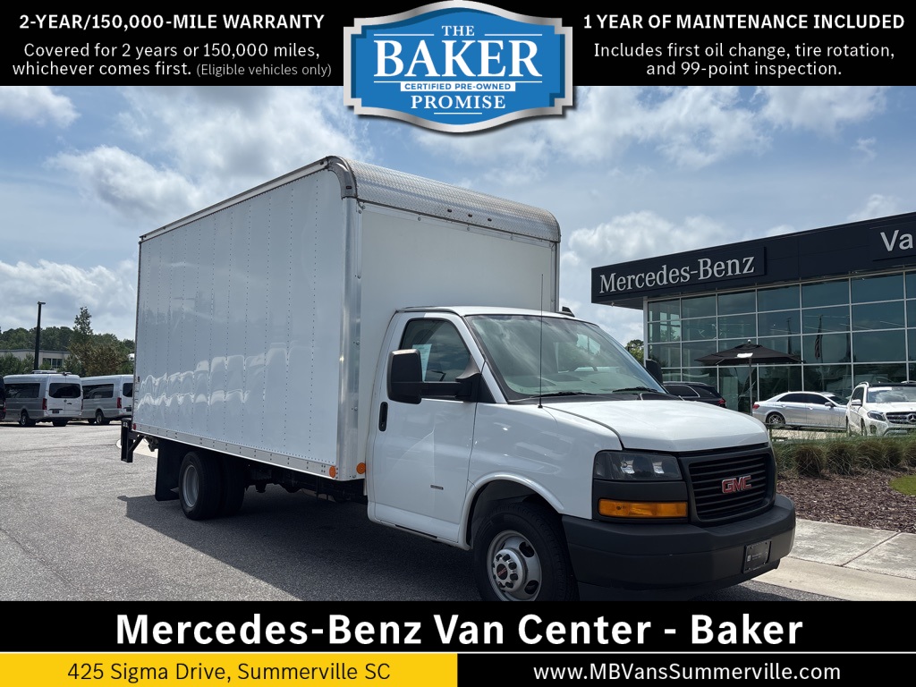 Used 2022 GMC Savana 3500 4x2 Box Truck for sale #SP1399 - photo 1