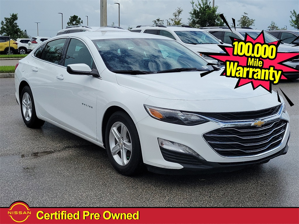 2023 Summit White Chevrolet Malibu LT FWD Sedan