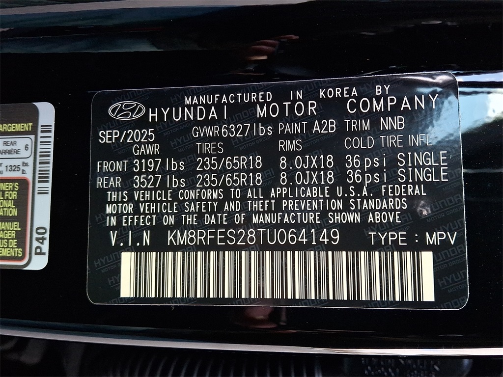 new 2026 Hyundai Palisade car, priced at $42,493