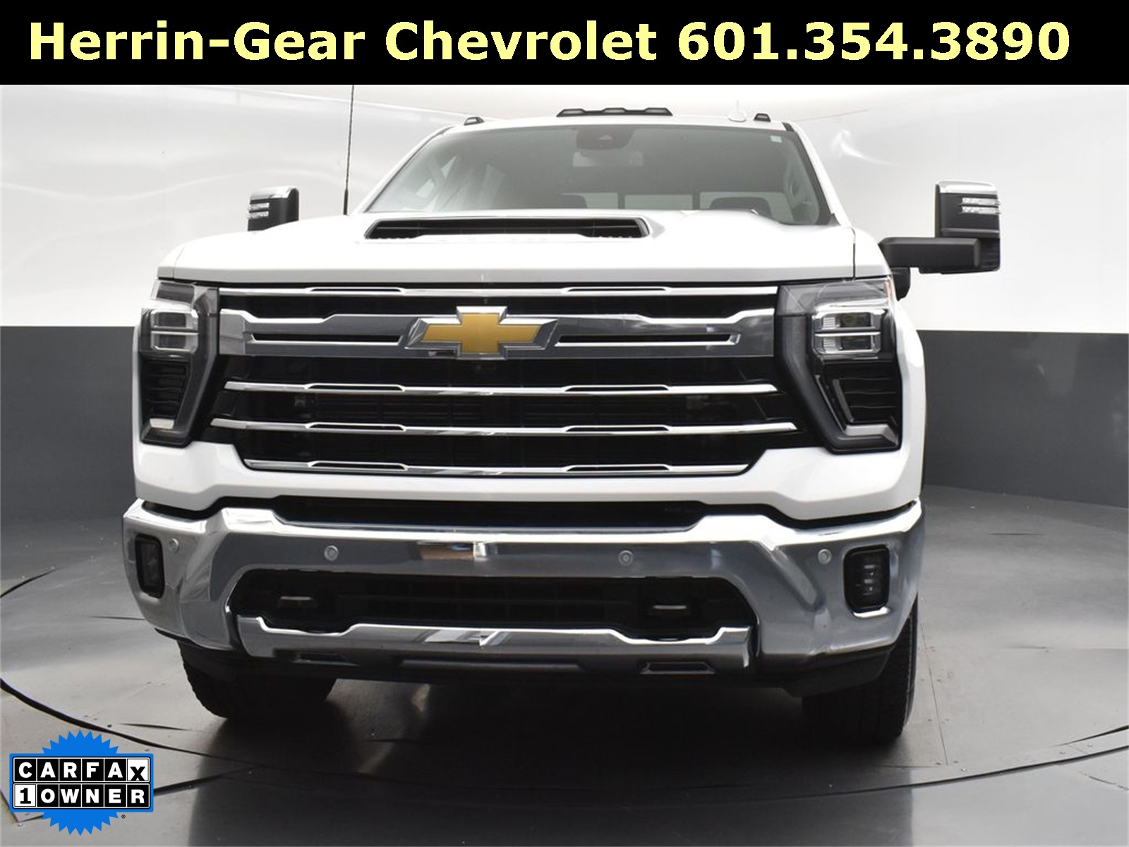 2024 Summit White Chevrolet Silverado 3500HD LTZ 4X4 Truck