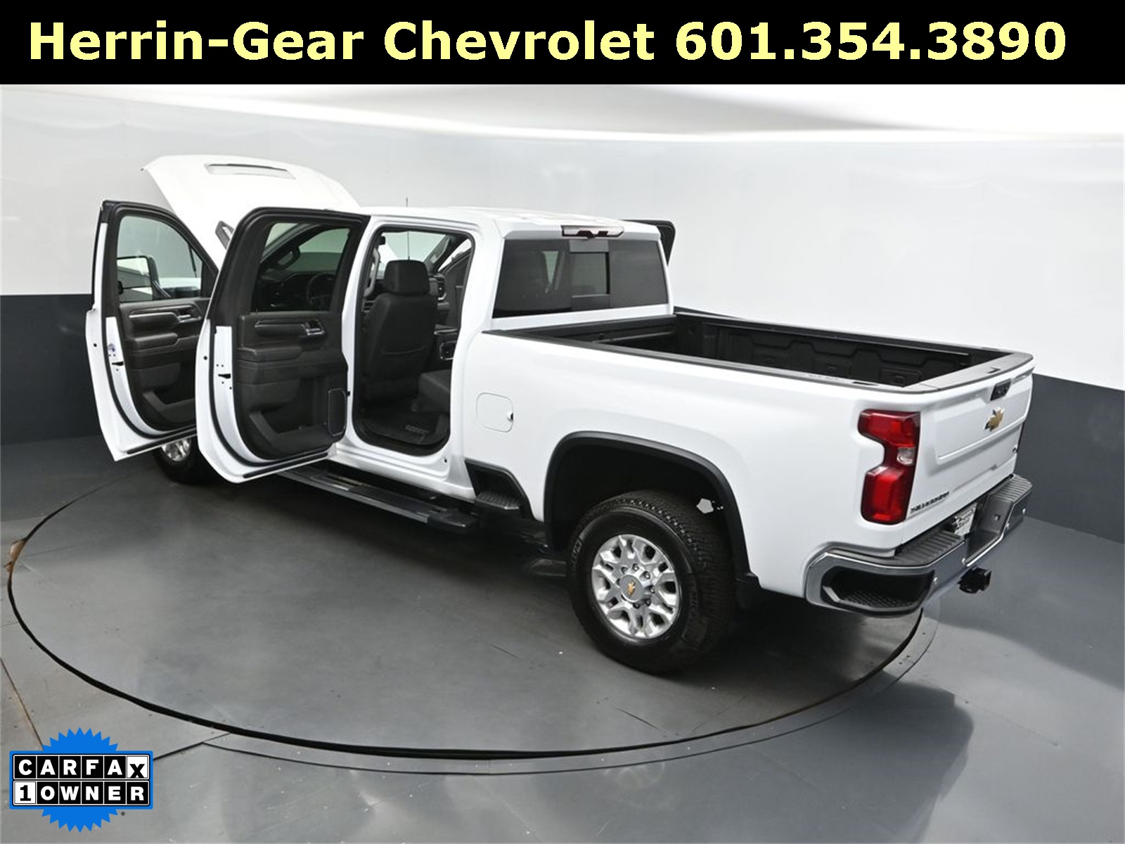 2024 Summit White Chevrolet Silverado 3500HD LTZ 4X4 Truck