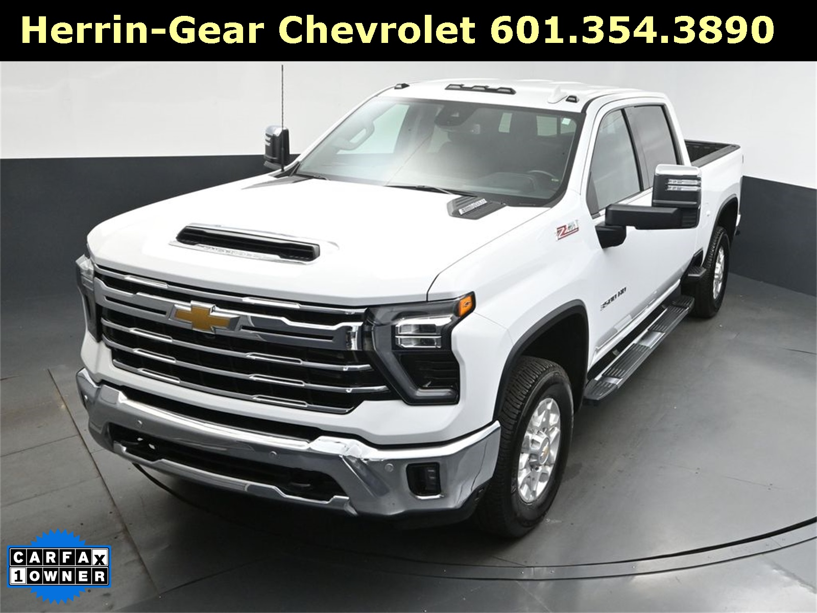 2024 Summit White Chevrolet Silverado 3500HD LTZ 4X4 Truck