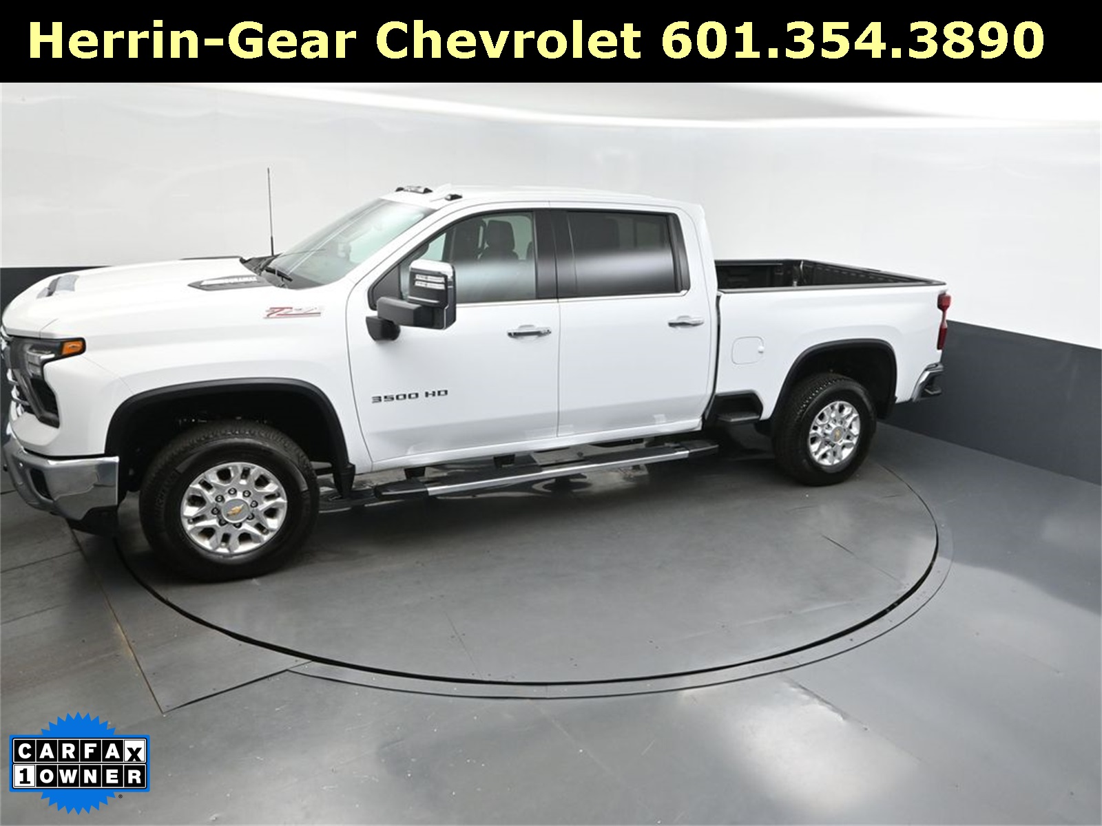 2024 Summit White Chevrolet Silverado 3500HD LTZ 4X4 Truck
