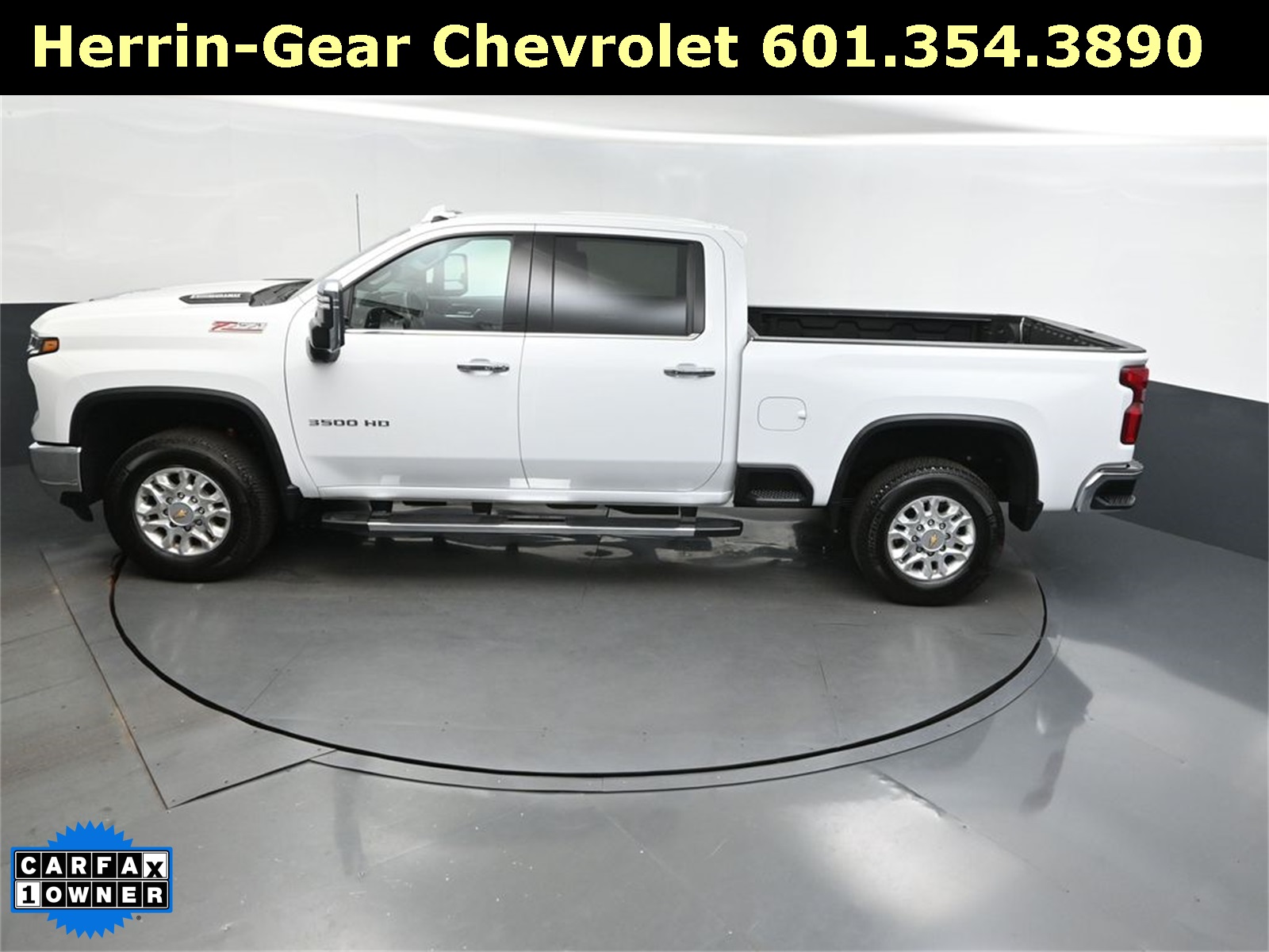 2024 Summit White Chevrolet Silverado 3500HD LTZ 4X4 Truck