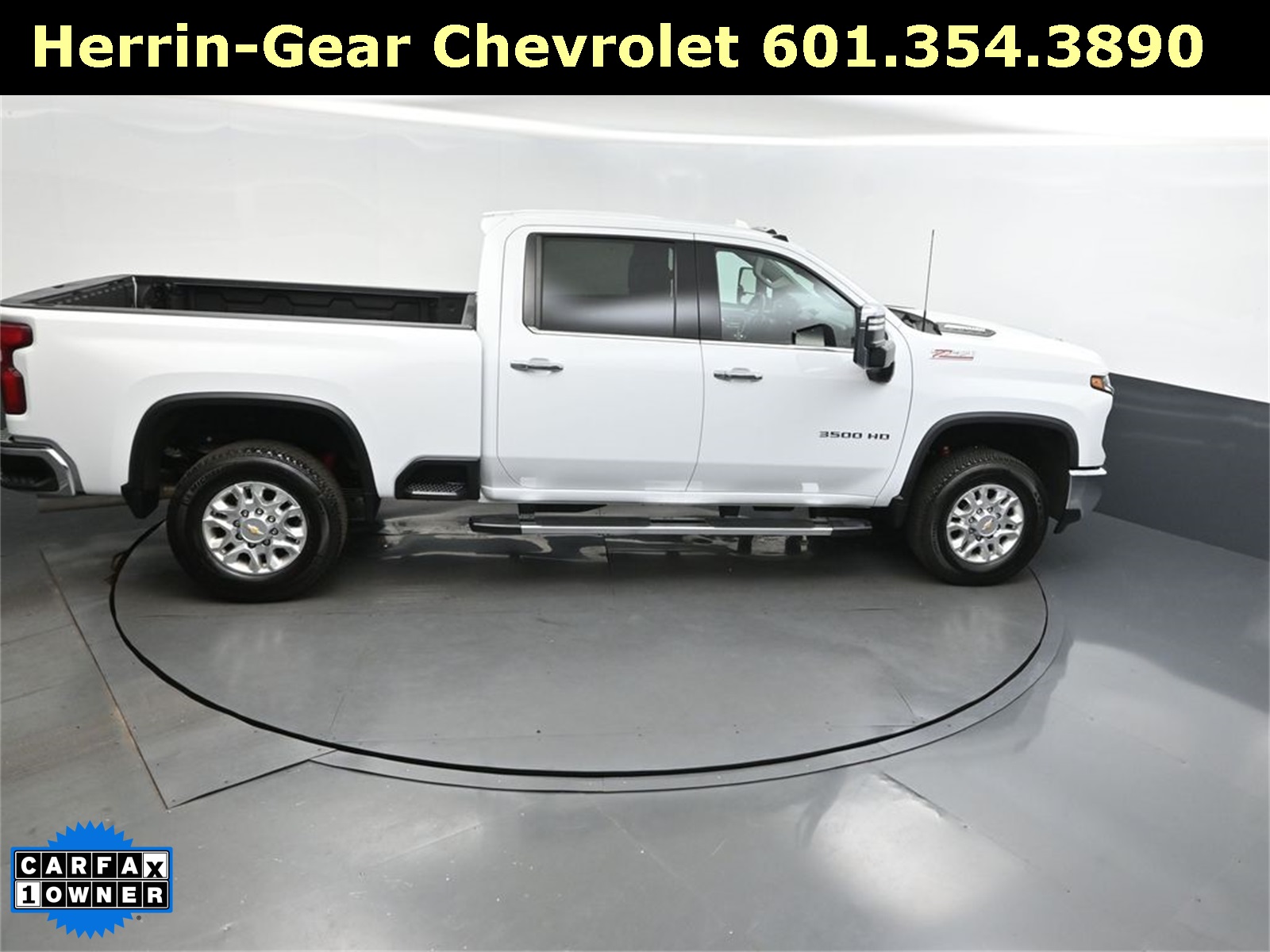2024 Summit White Chevrolet Silverado 3500HD LTZ 4X4 Truck