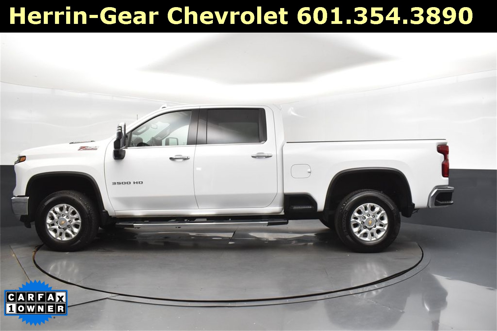 2024 Summit White Chevrolet Silverado 3500HD LTZ 4X4 Truck