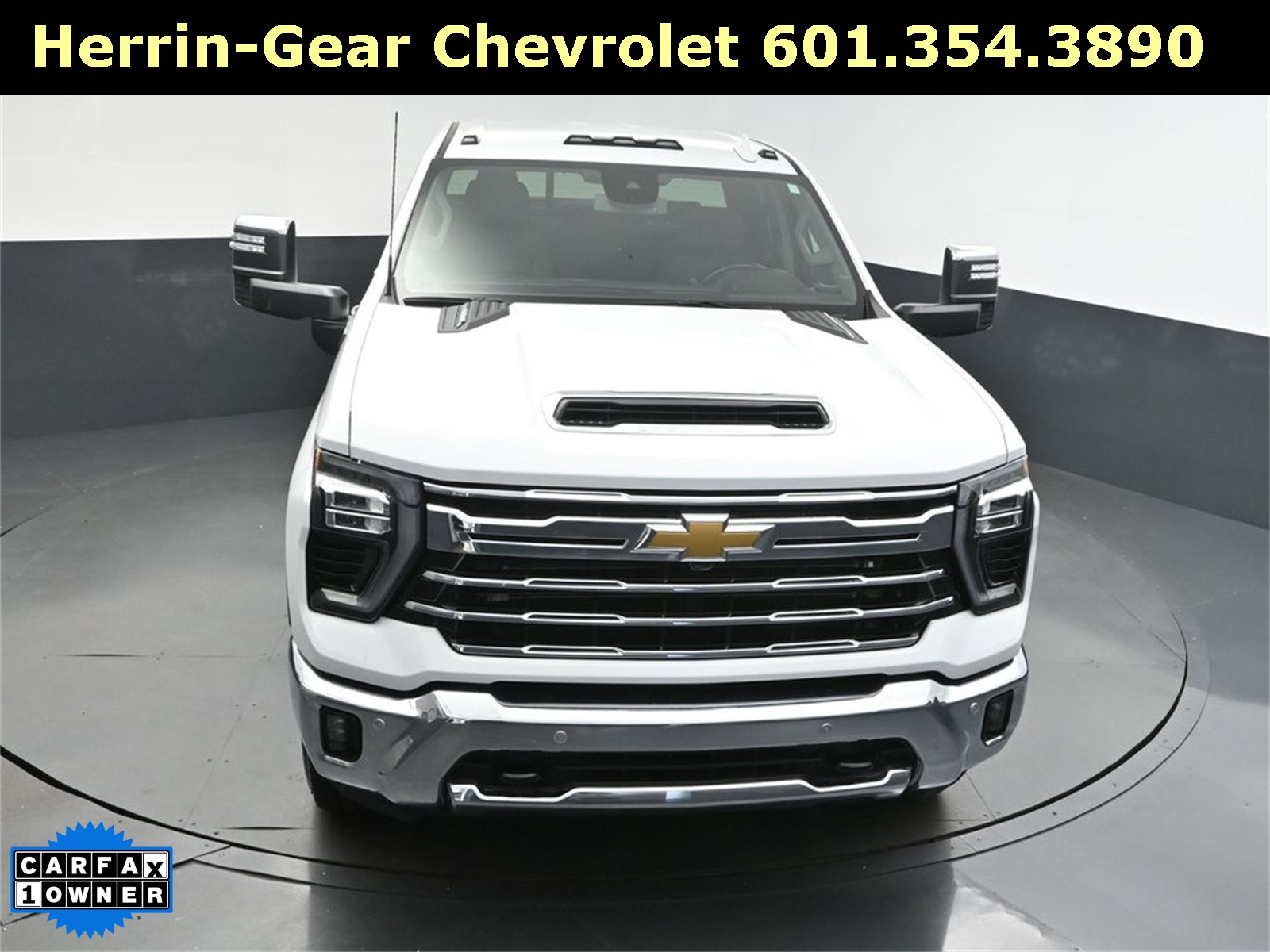 2024 Summit White Chevrolet Silverado 3500HD LTZ 4X4 Truck