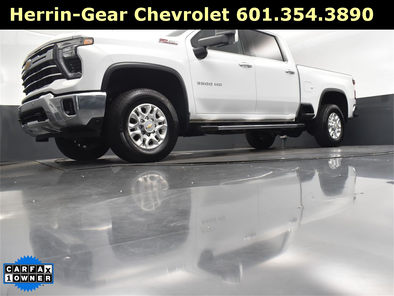 2024 Summit White Chevrolet Silverado 3500HD LTZ 4X4 Truck