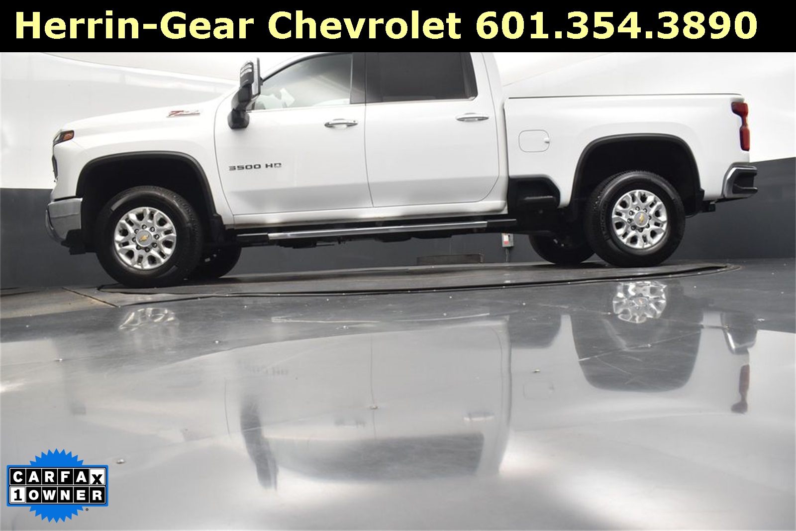 2024 Summit White Chevrolet Silverado 3500HD LTZ 4X4 Truck