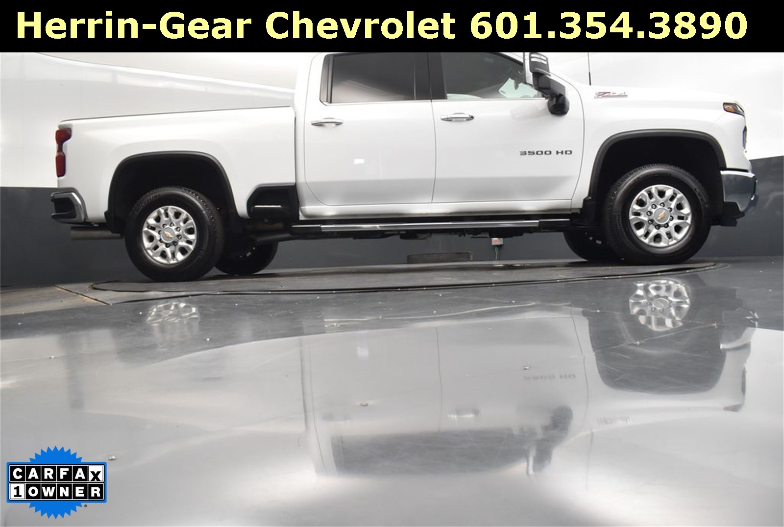 2024 Summit White Chevrolet Silverado 3500HD LTZ 4X4 Truck