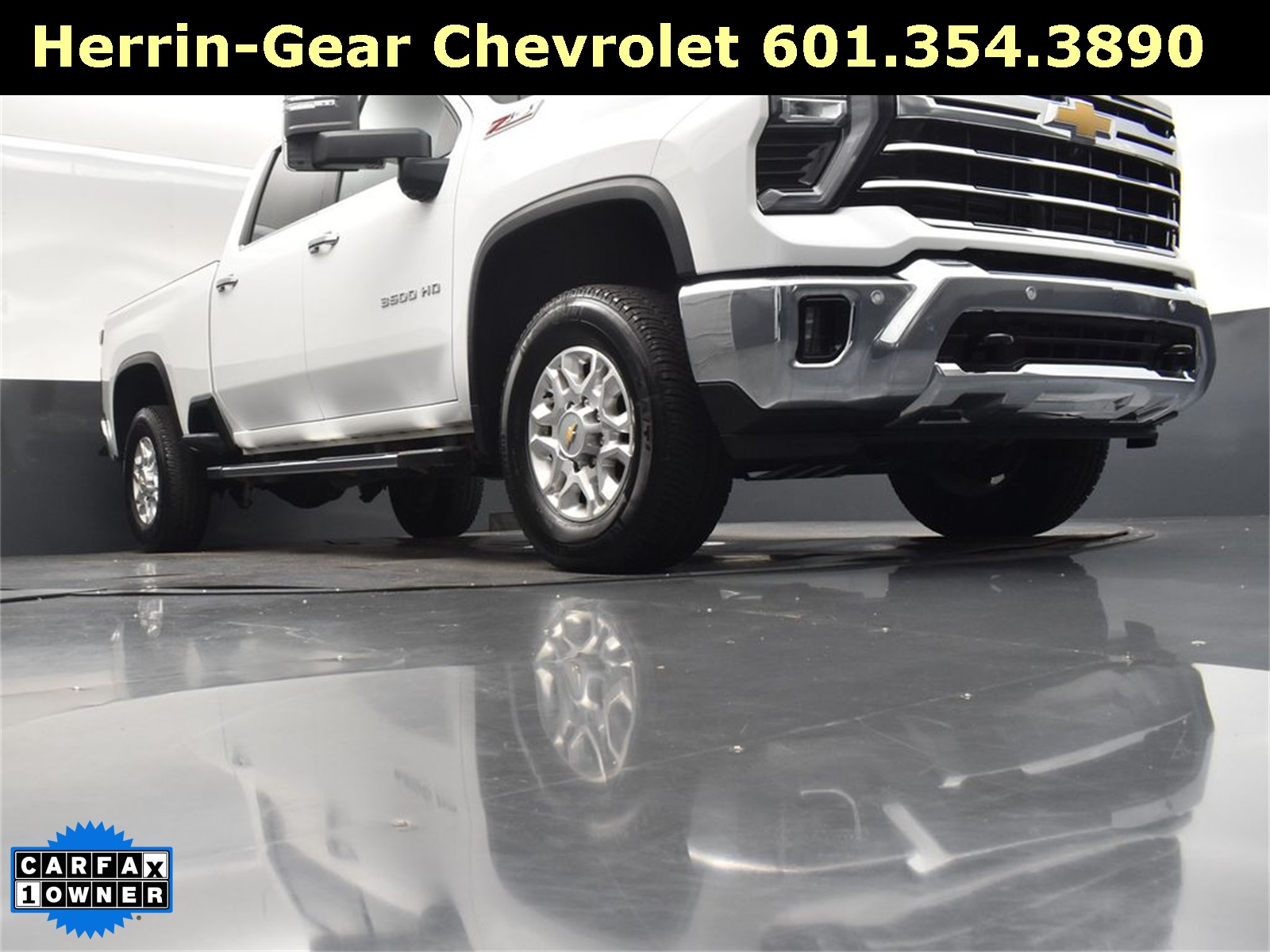 2024 Summit White Chevrolet Silverado 3500HD LTZ 4X4 Truck