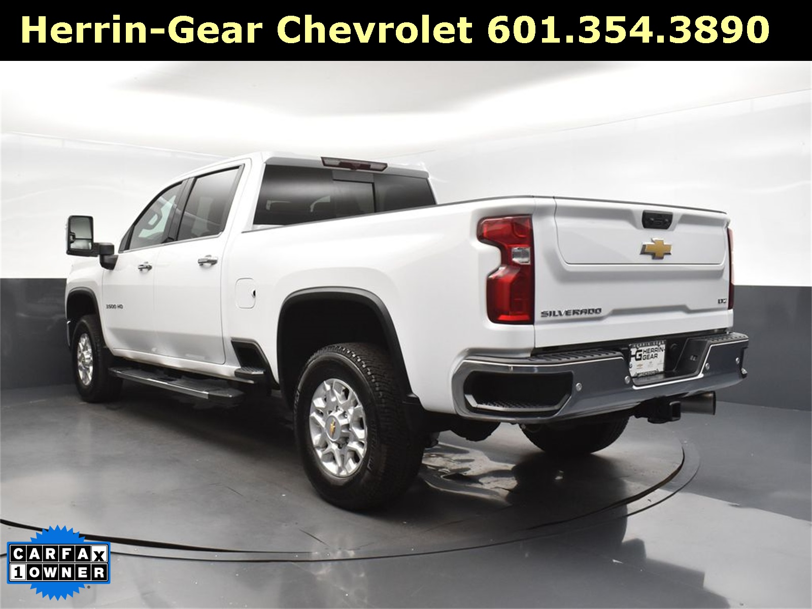 2024 Summit White Chevrolet Silverado 3500HD LTZ 4X4 Truck