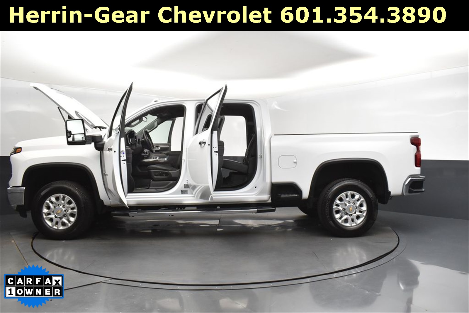 2024 Summit White Chevrolet Silverado 3500HD LTZ 4X4 Truck