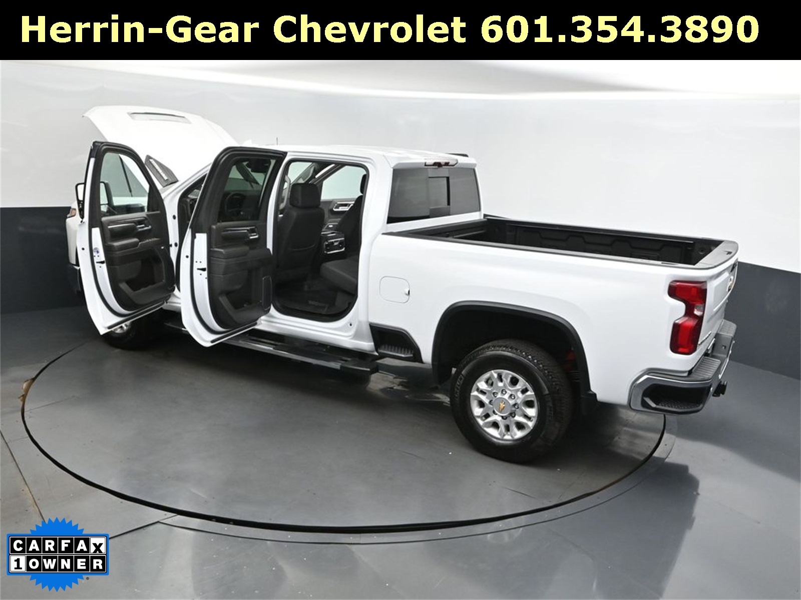 2024 Summit White Chevrolet Silverado 3500HD LTZ 4X4 Truck