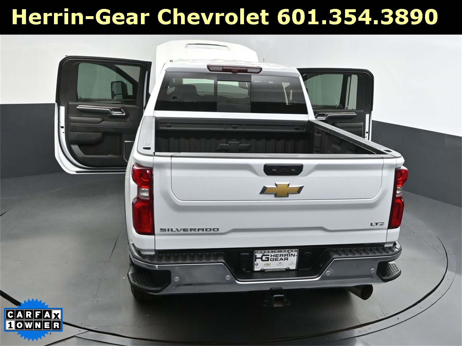 2024 Summit White Chevrolet Silverado 3500HD LTZ 4X4 Truck