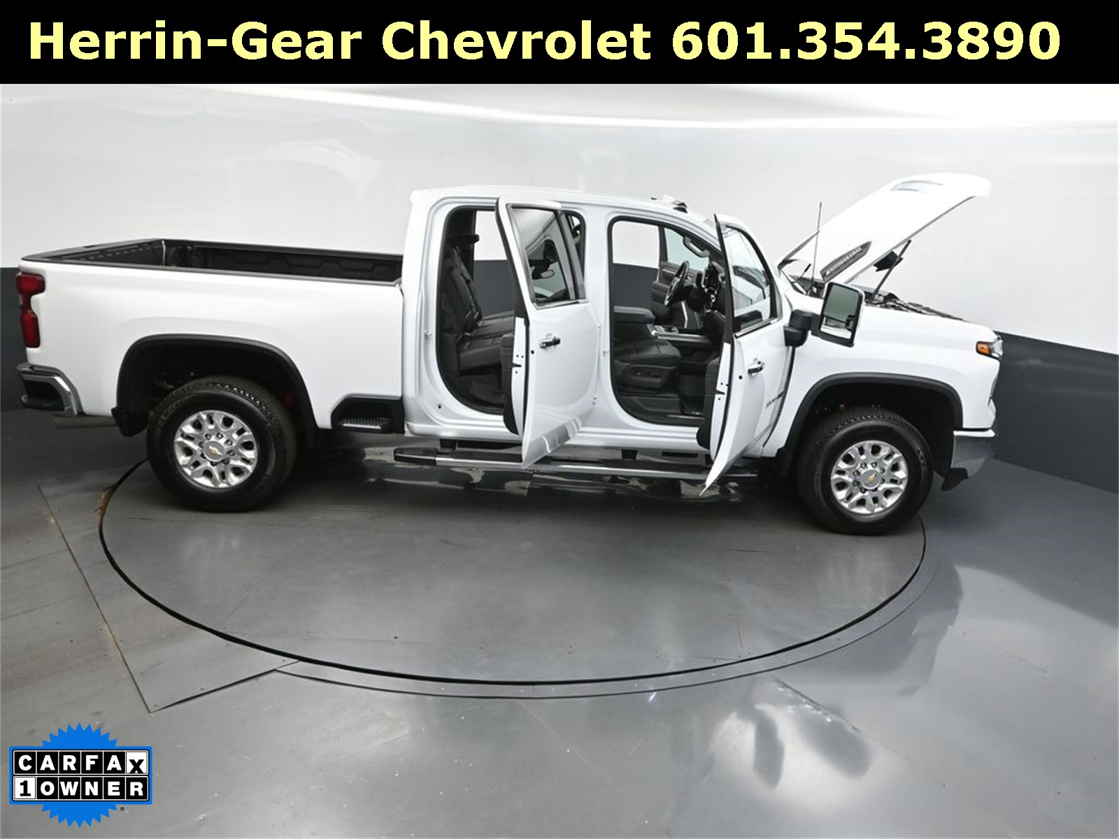 2024 Summit White Chevrolet Silverado 3500HD LTZ 4X4 Truck