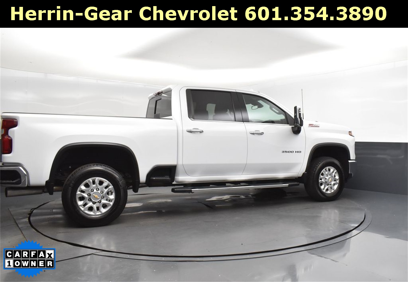 2024 Summit White Chevrolet Silverado 3500HD LTZ 4X4 Truck