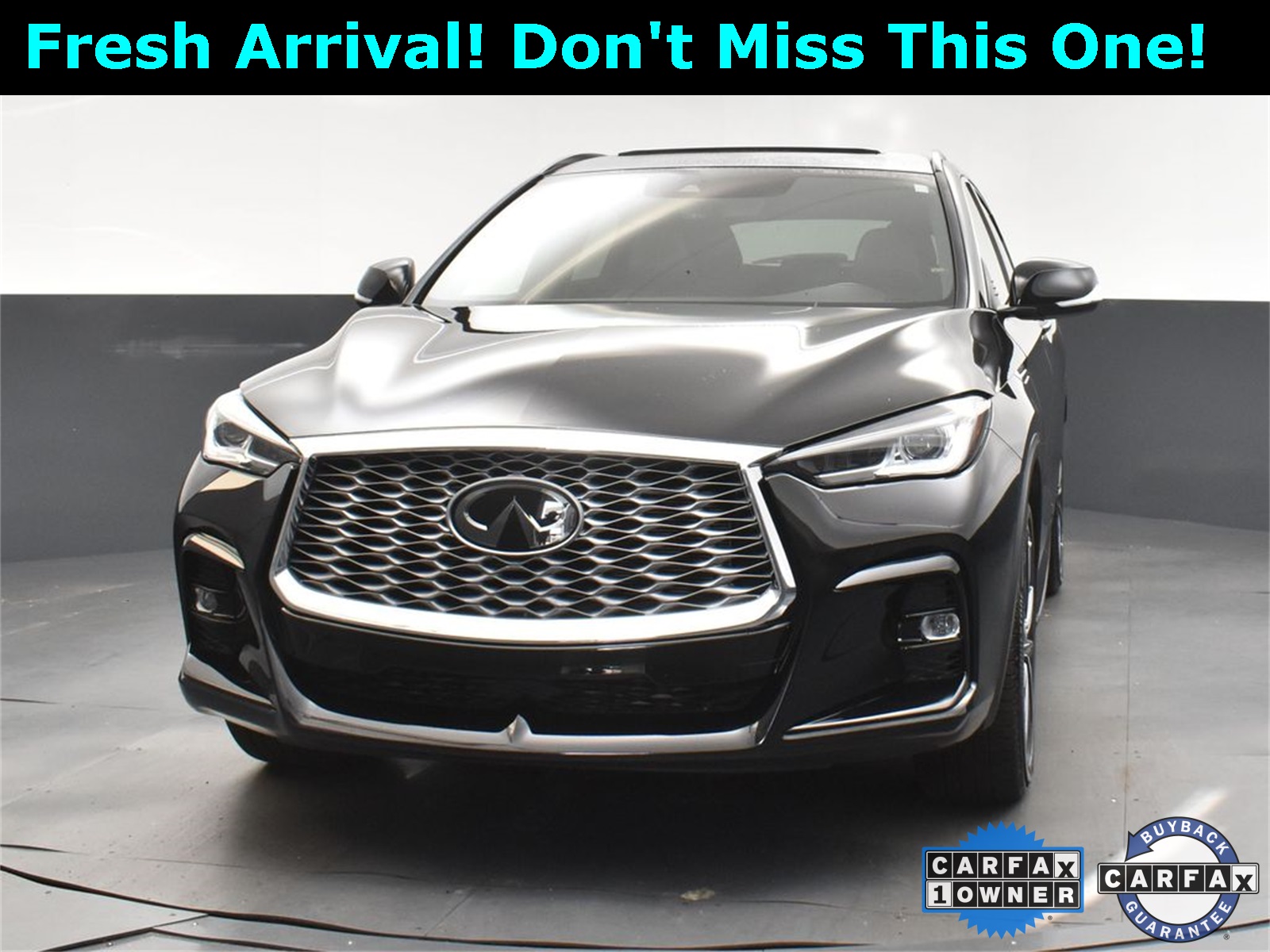 2024 Black Obsidian INFINITI QX55 LUXE AWD SUV