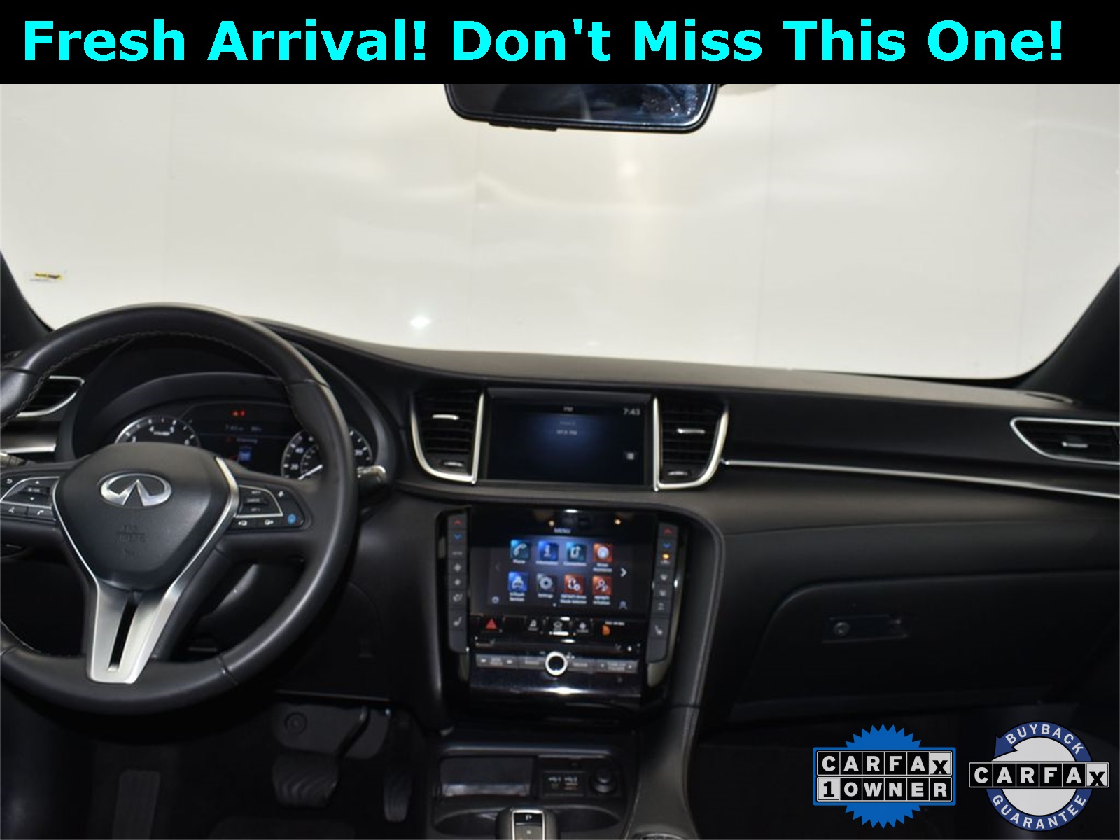2024 Black Obsidian INFINITI QX55 LUXE AWD SUV