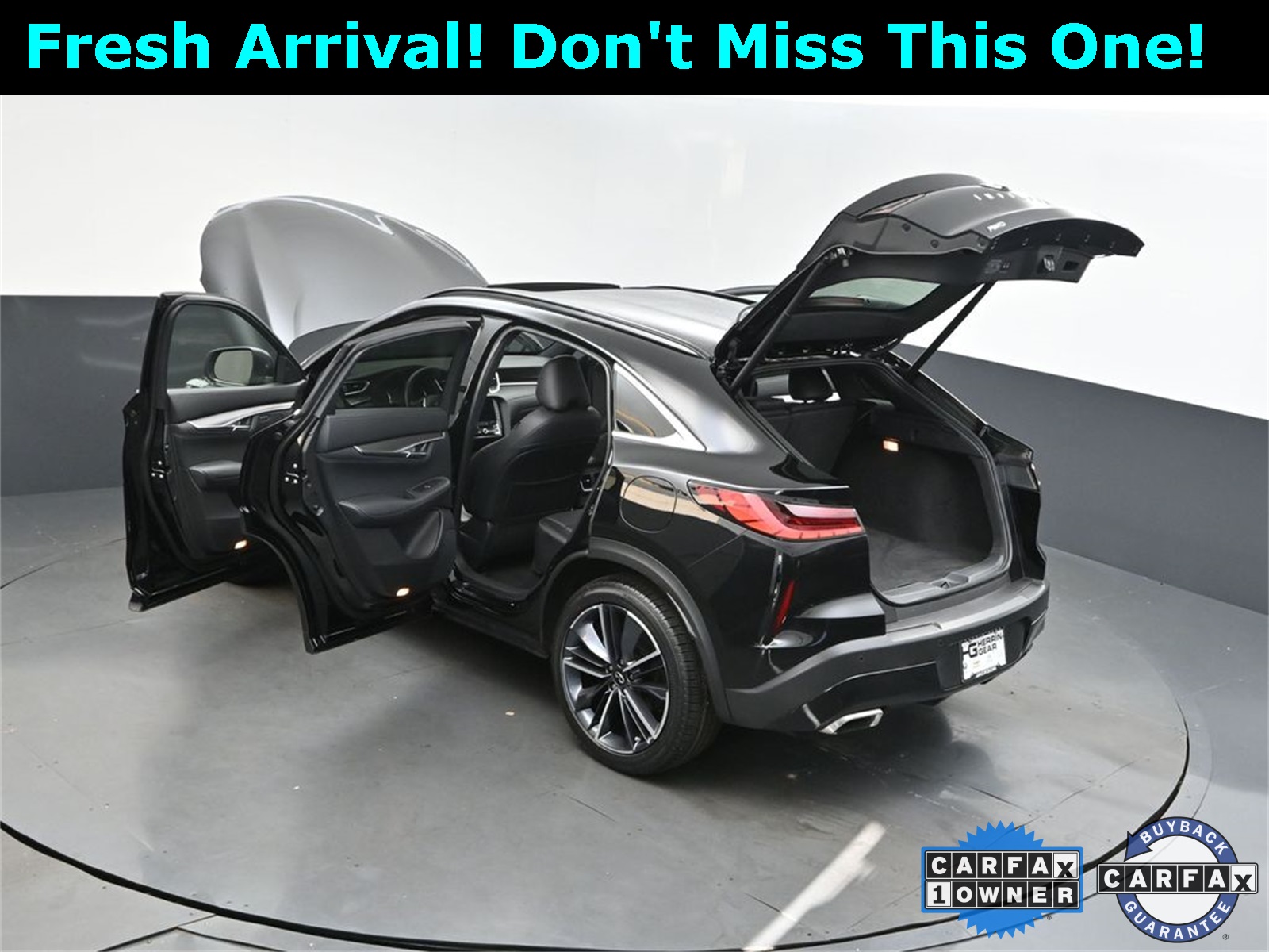 2024 Black Obsidian INFINITI QX55 LUXE AWD SUV
