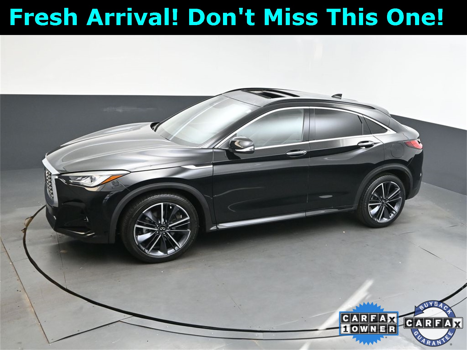 2024 Black Obsidian INFINITI QX55 LUXE AWD SUV