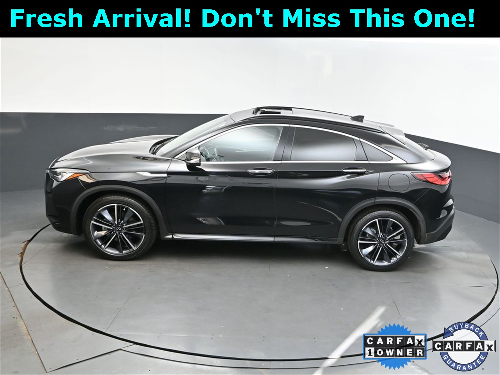 2024 Black Obsidian INFINITI QX55 LUXE AWD SUV