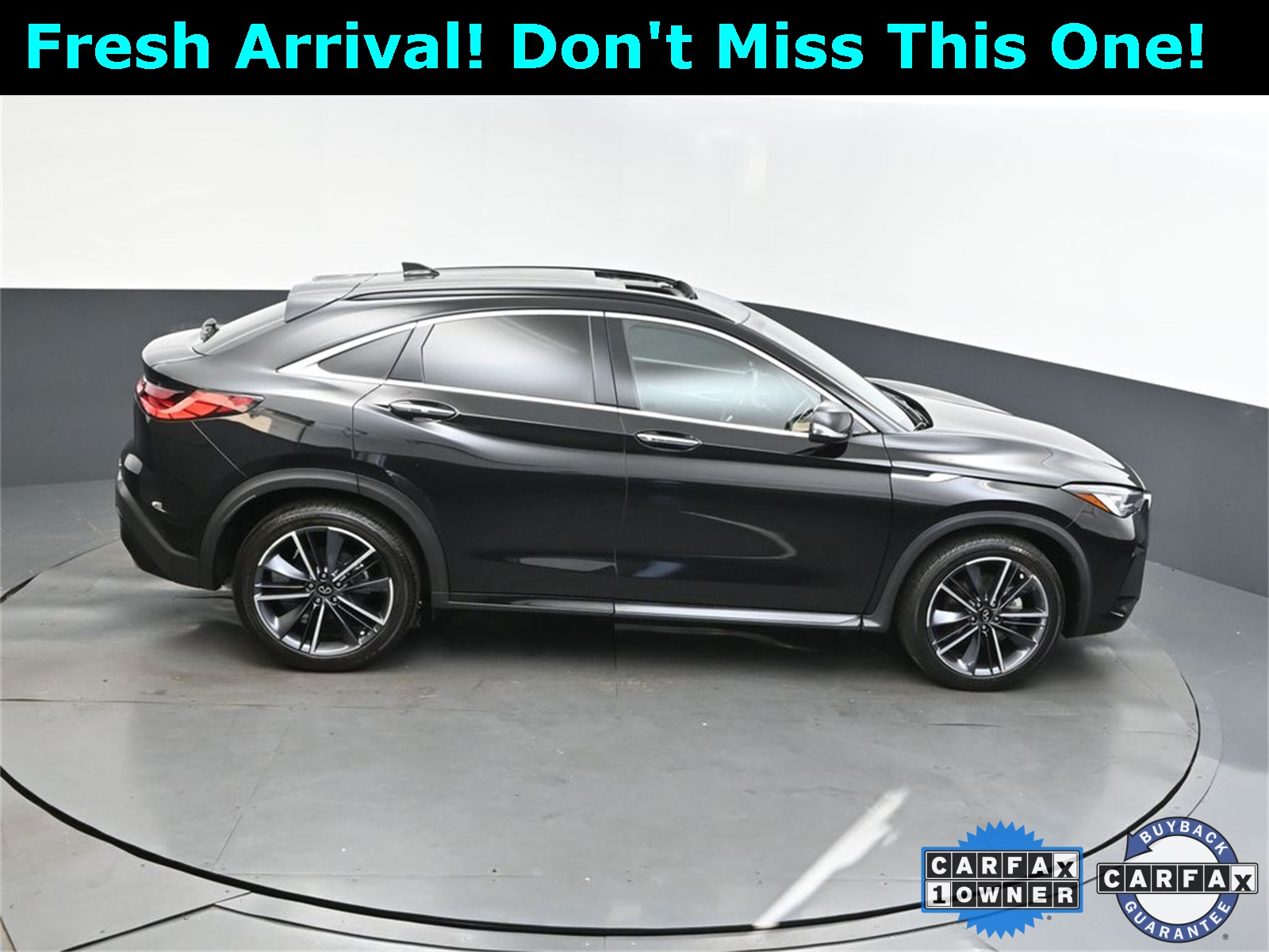 2024 Black Obsidian INFINITI QX55 LUXE AWD SUV