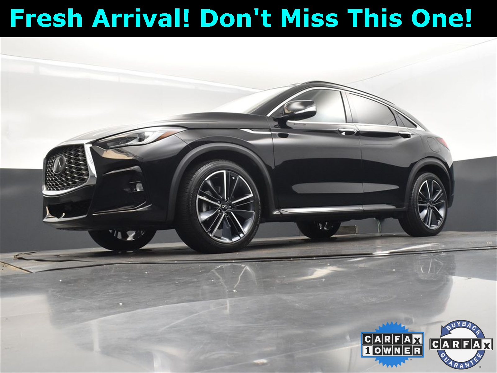2024 Black Obsidian INFINITI QX55 LUXE AWD SUV
