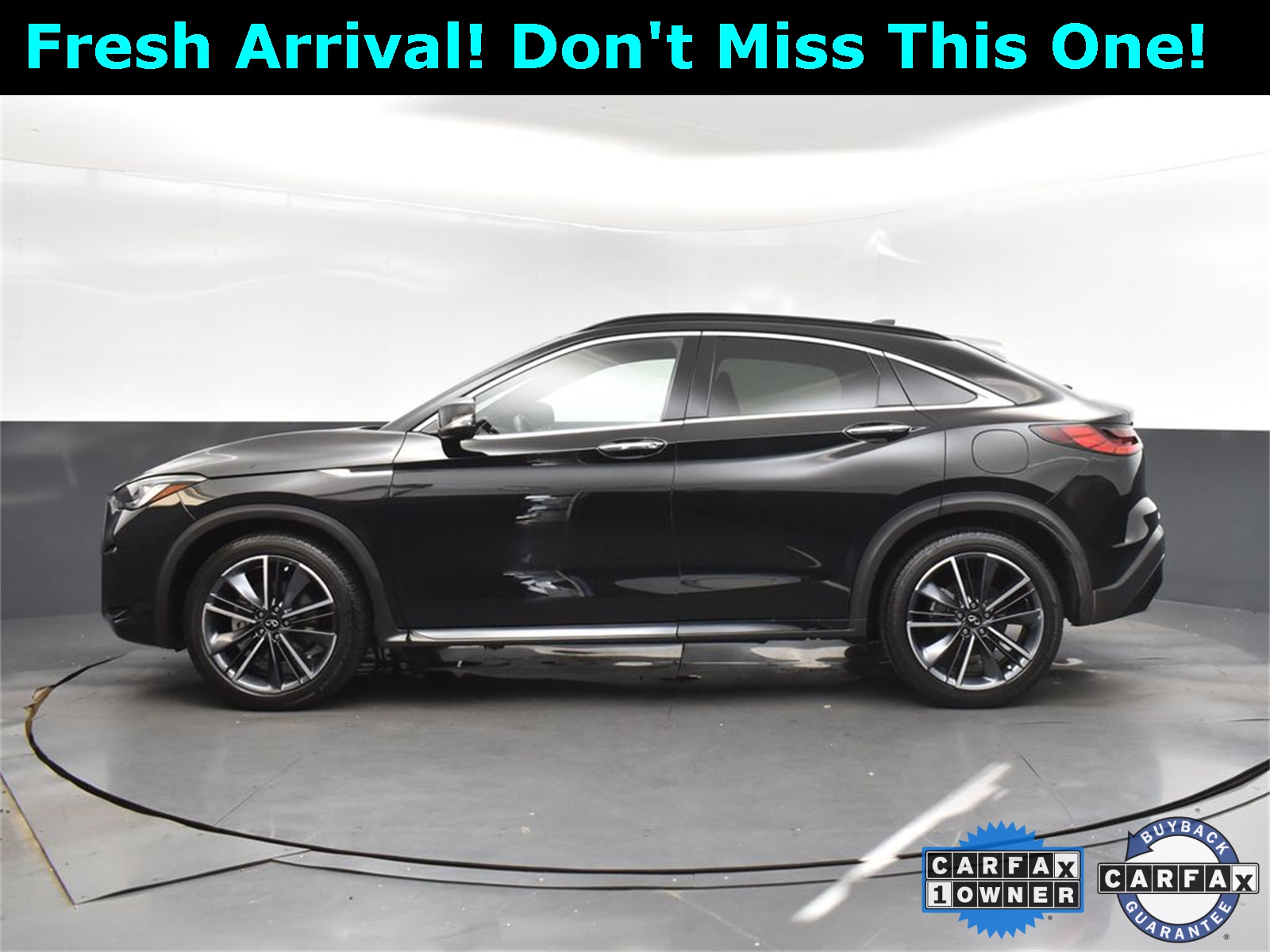 2024 Black Obsidian INFINITI QX55 LUXE AWD SUV