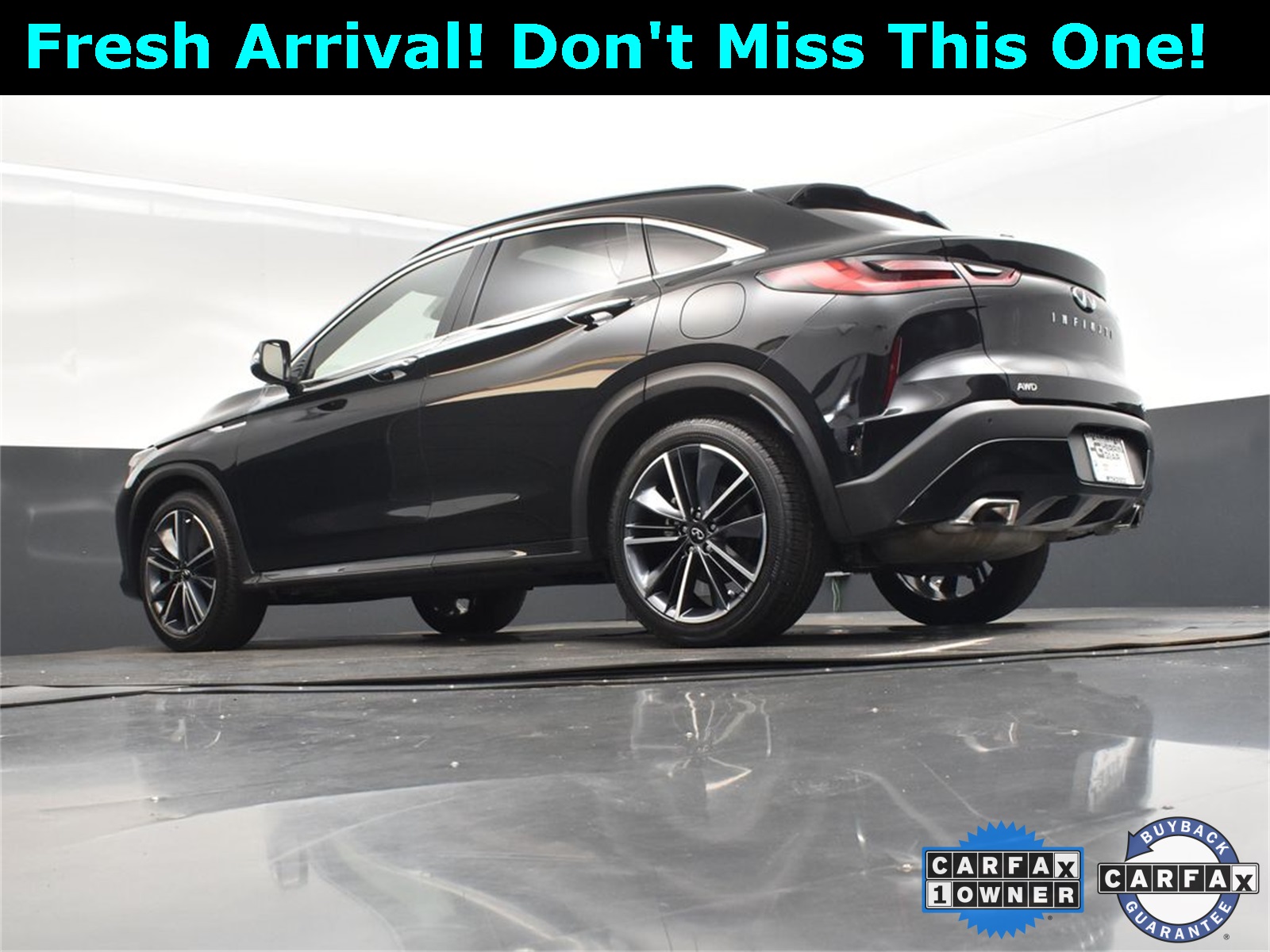 2024 Black Obsidian INFINITI QX55 LUXE AWD SUV
