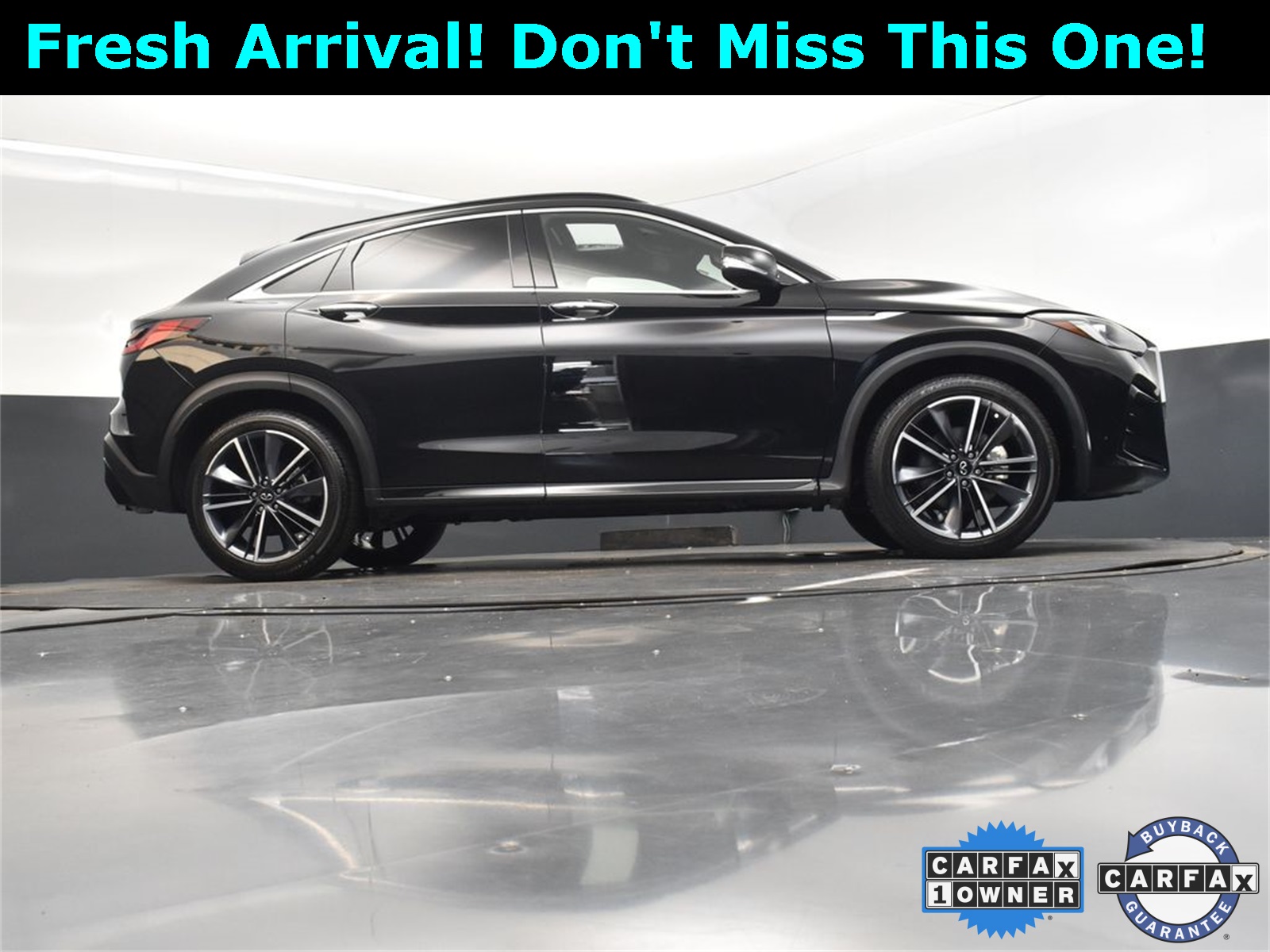 2024 Black Obsidian INFINITI QX55 LUXE AWD SUV