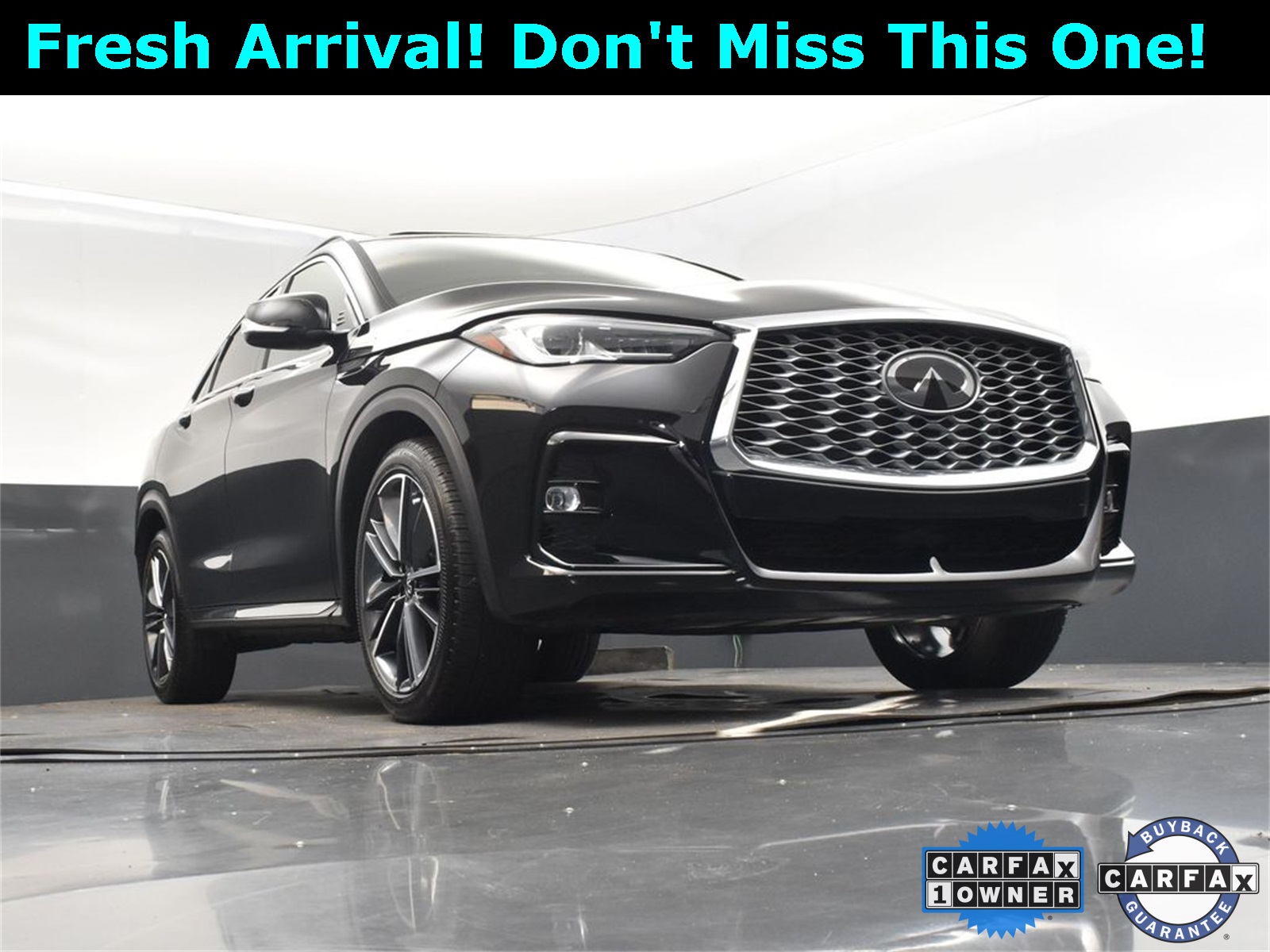 2024 Black Obsidian INFINITI QX55 LUXE AWD SUV